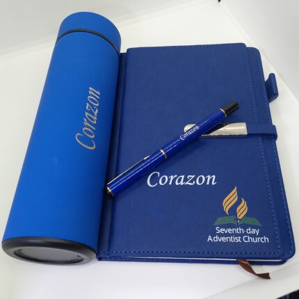 blue notebook set