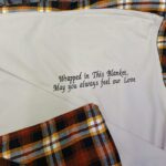 brown light fleece blanket