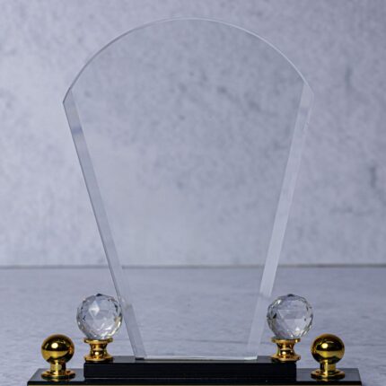 crystal glass award