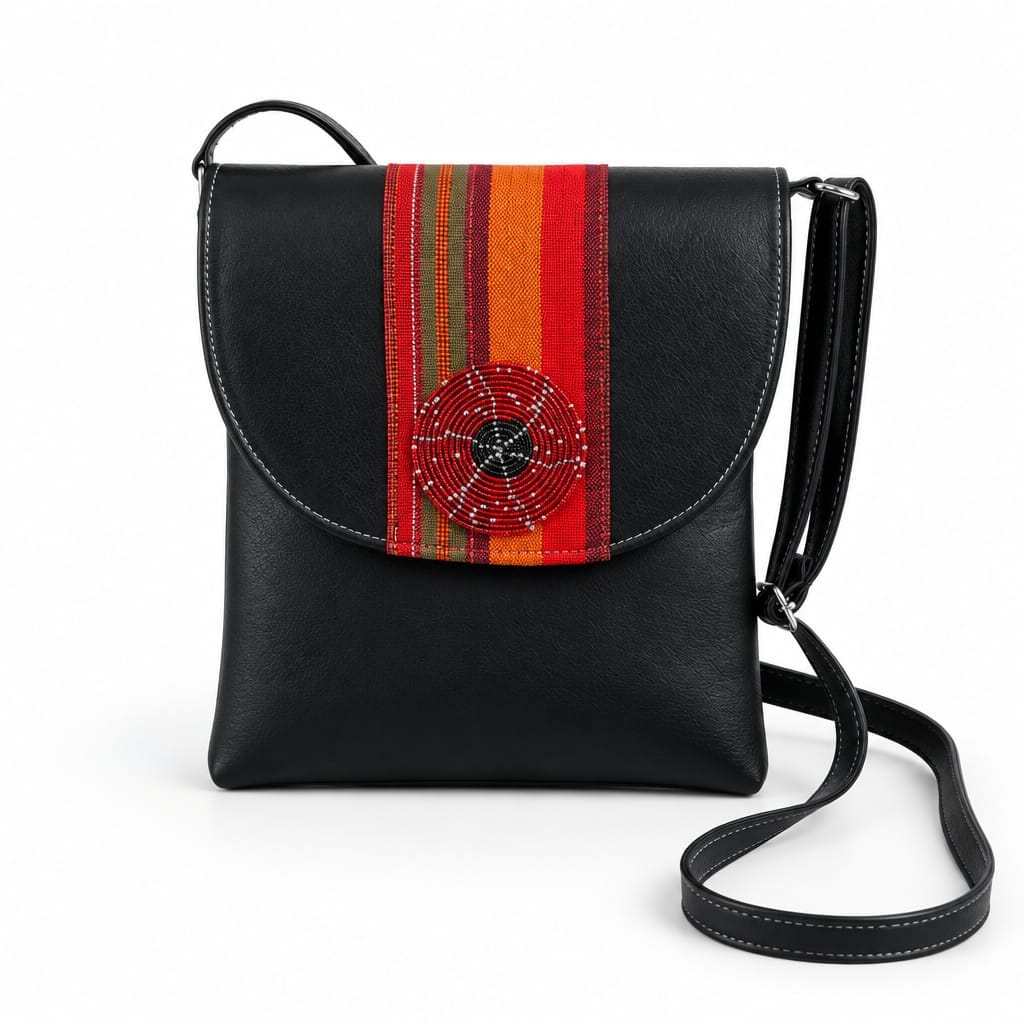 custom african print leather crossbody bag custom african print crossbody bag