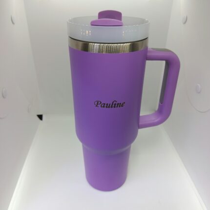 custom engraved thermal mug