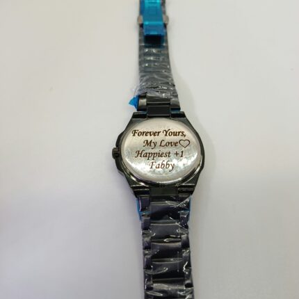 personalized custom engraved watch