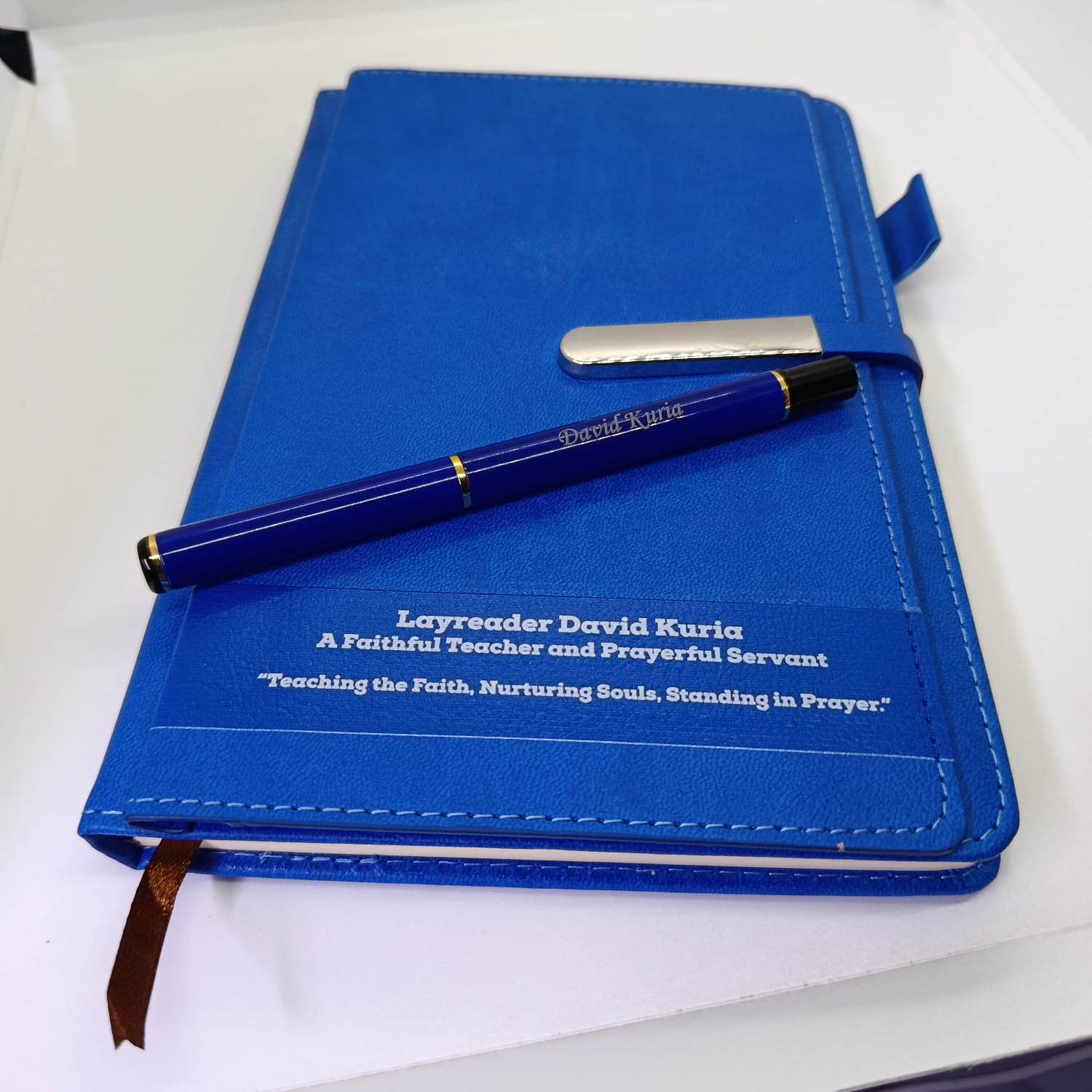 personalized notebook with branded pen personalized notebook with branded pen