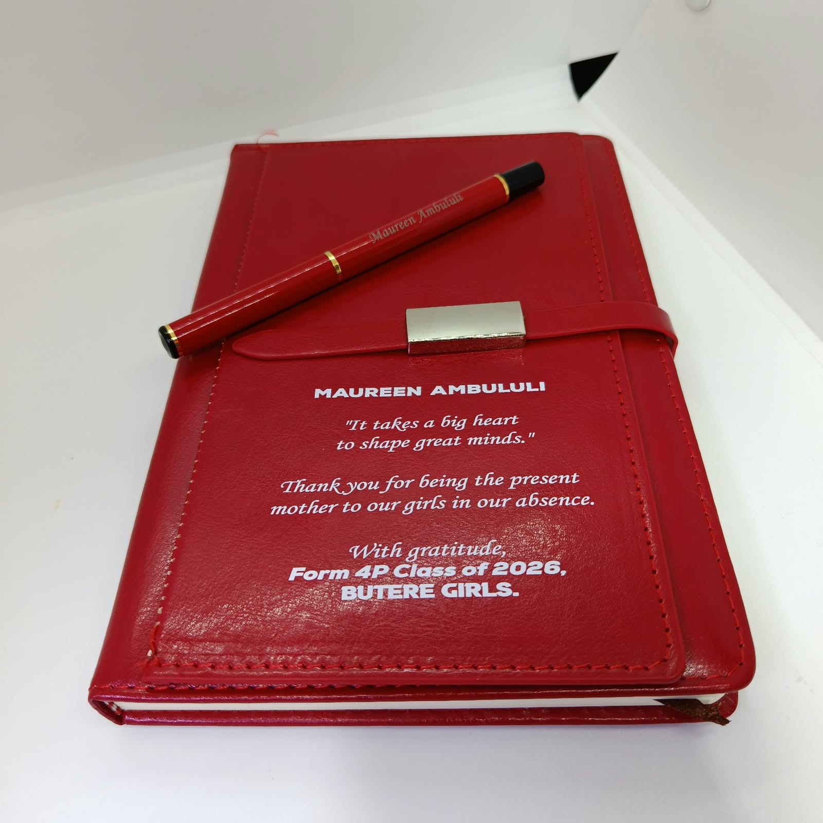 teacher red diary gift teacher red diary gift